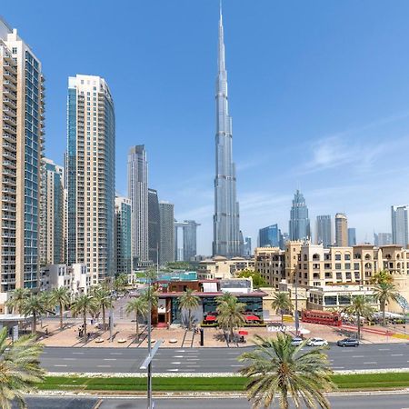 Ultra Luxury Downtown - Full Burj Khalifa View - 5 Min Walk To Dubai Mall! Dış mekan fotoğraf