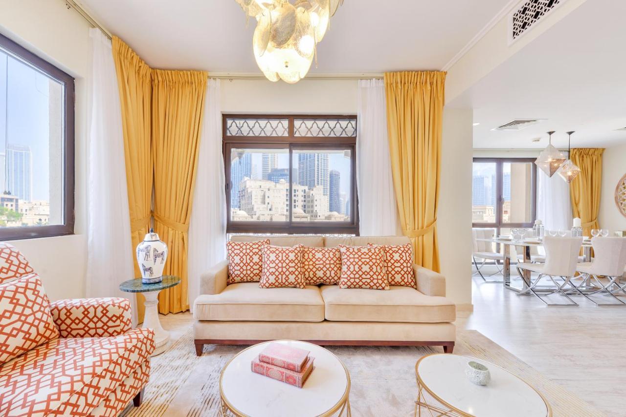 Ultra Luxury Downtown - Full Burj Khalifa View - 5 Min Walk To Dubai Mall! Dış mekan fotoğraf