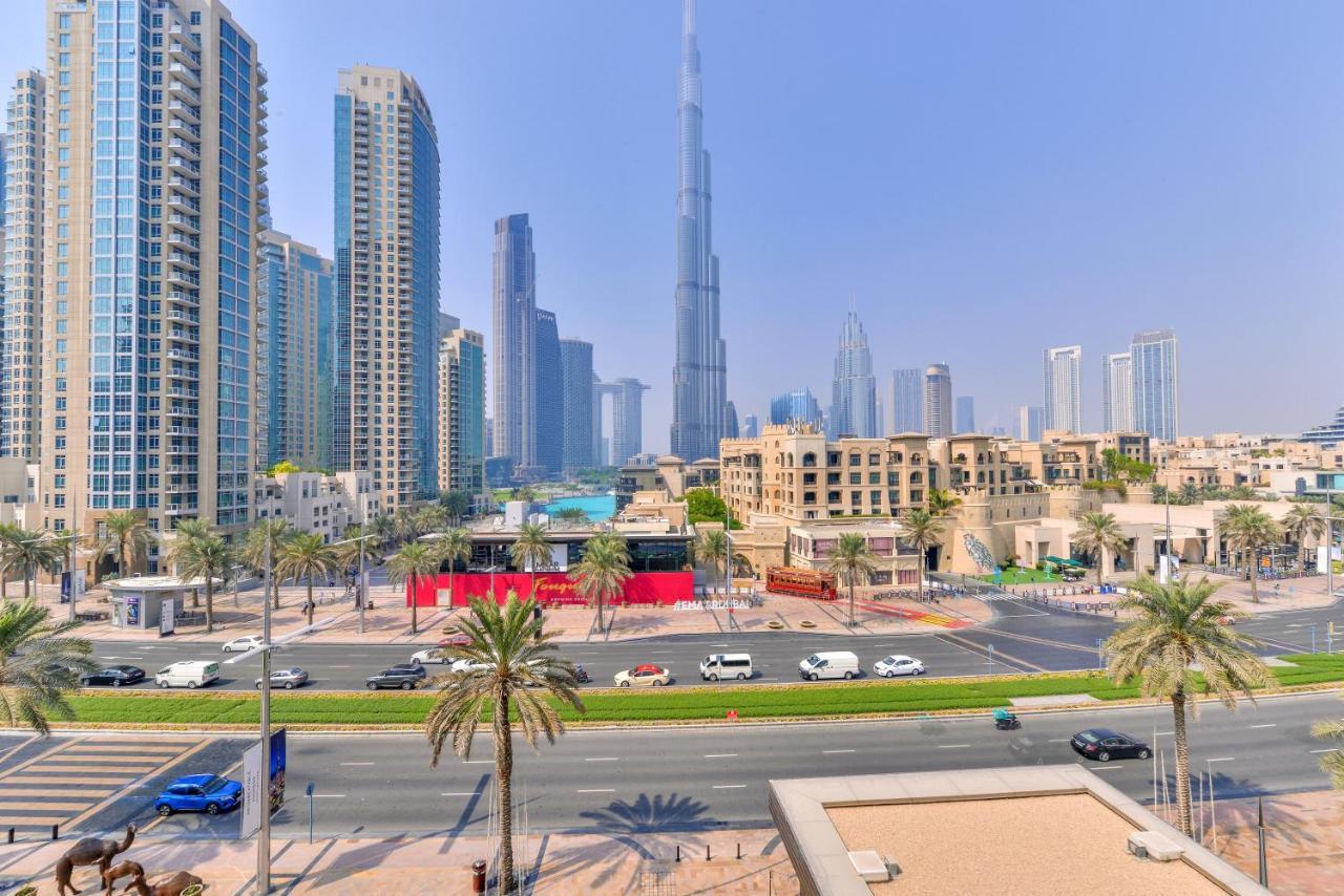 Ultra Luxury Downtown - Full Burj Khalifa View - 5 Min Walk To Dubai Mall! Dış mekan fotoğraf