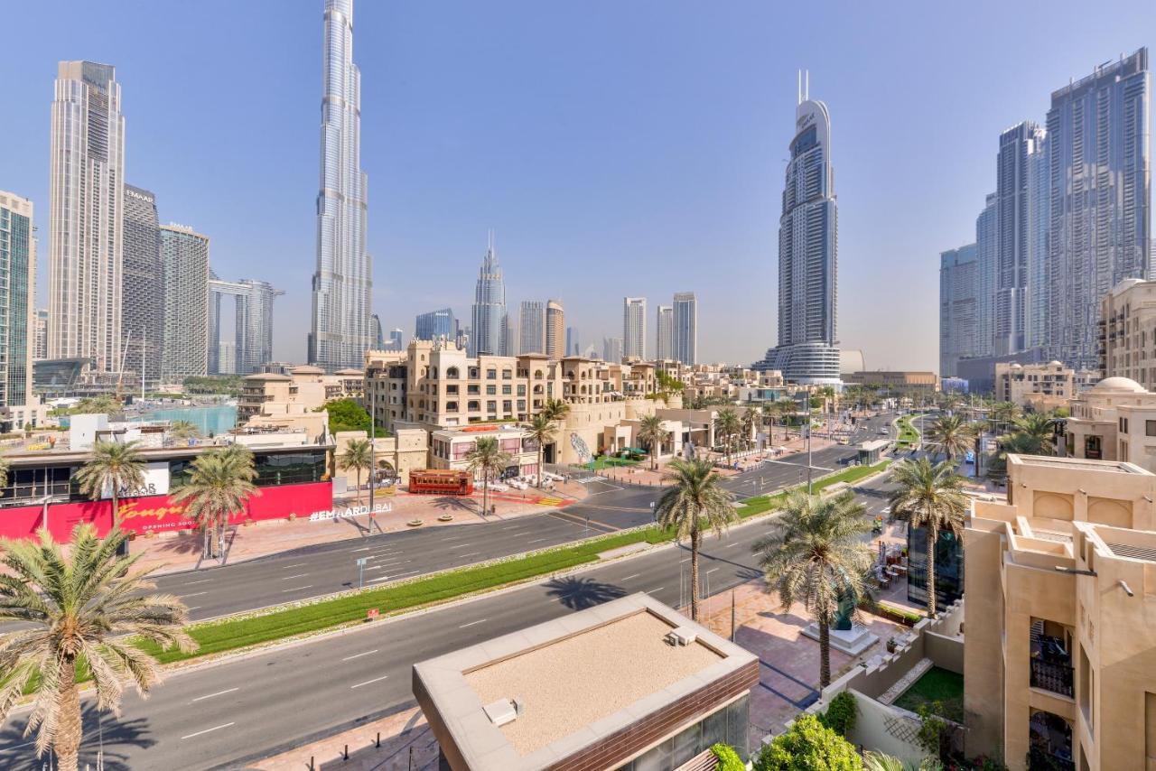 Ultra Luxury Downtown - Full Burj Khalifa View - 5 Min Walk To Dubai Mall! Dış mekan fotoğraf