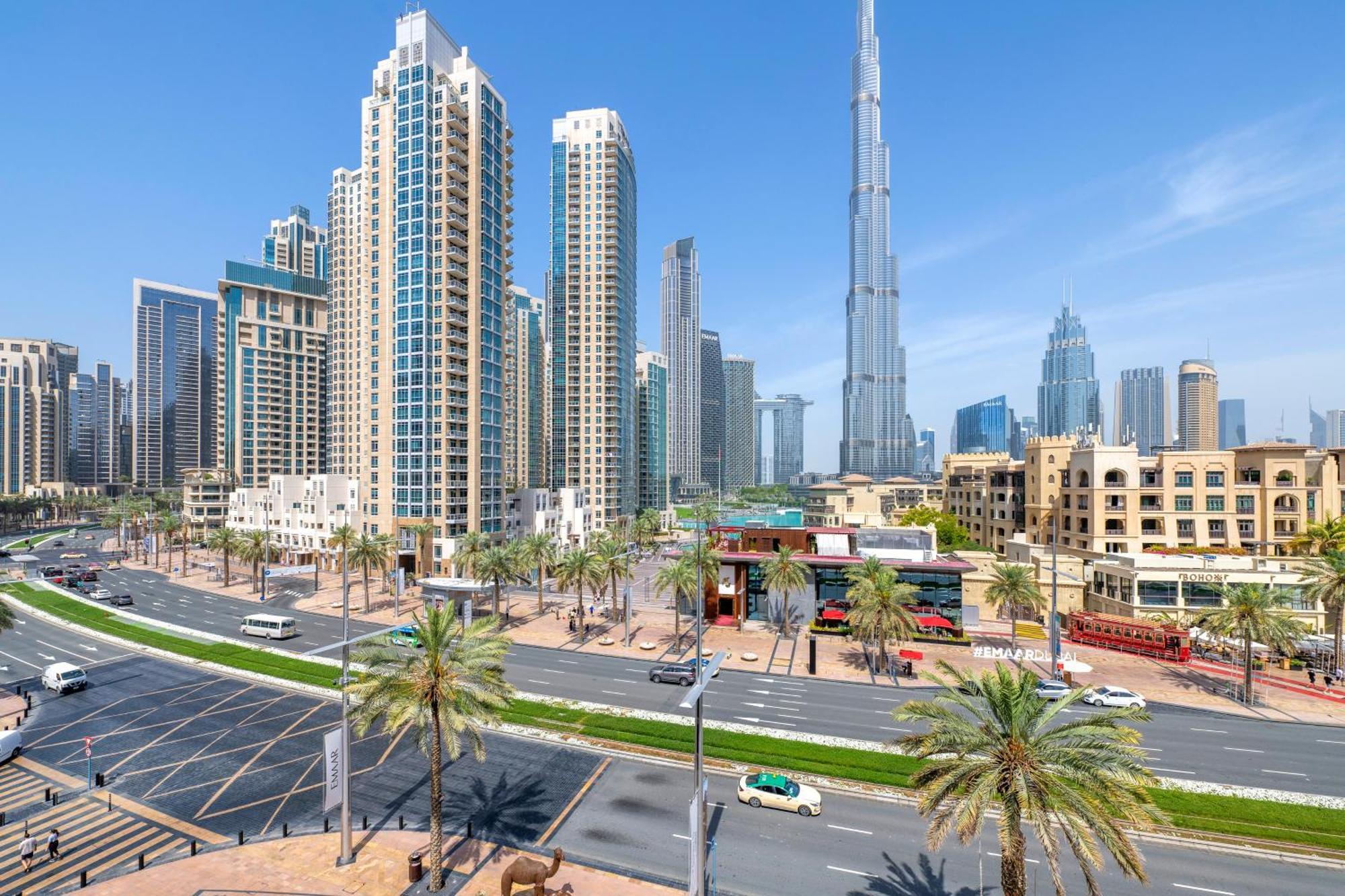 Ultra Luxury Downtown - Full Burj Khalifa View - 5 Min Walk To Dubai Mall! Dış mekan fotoğraf