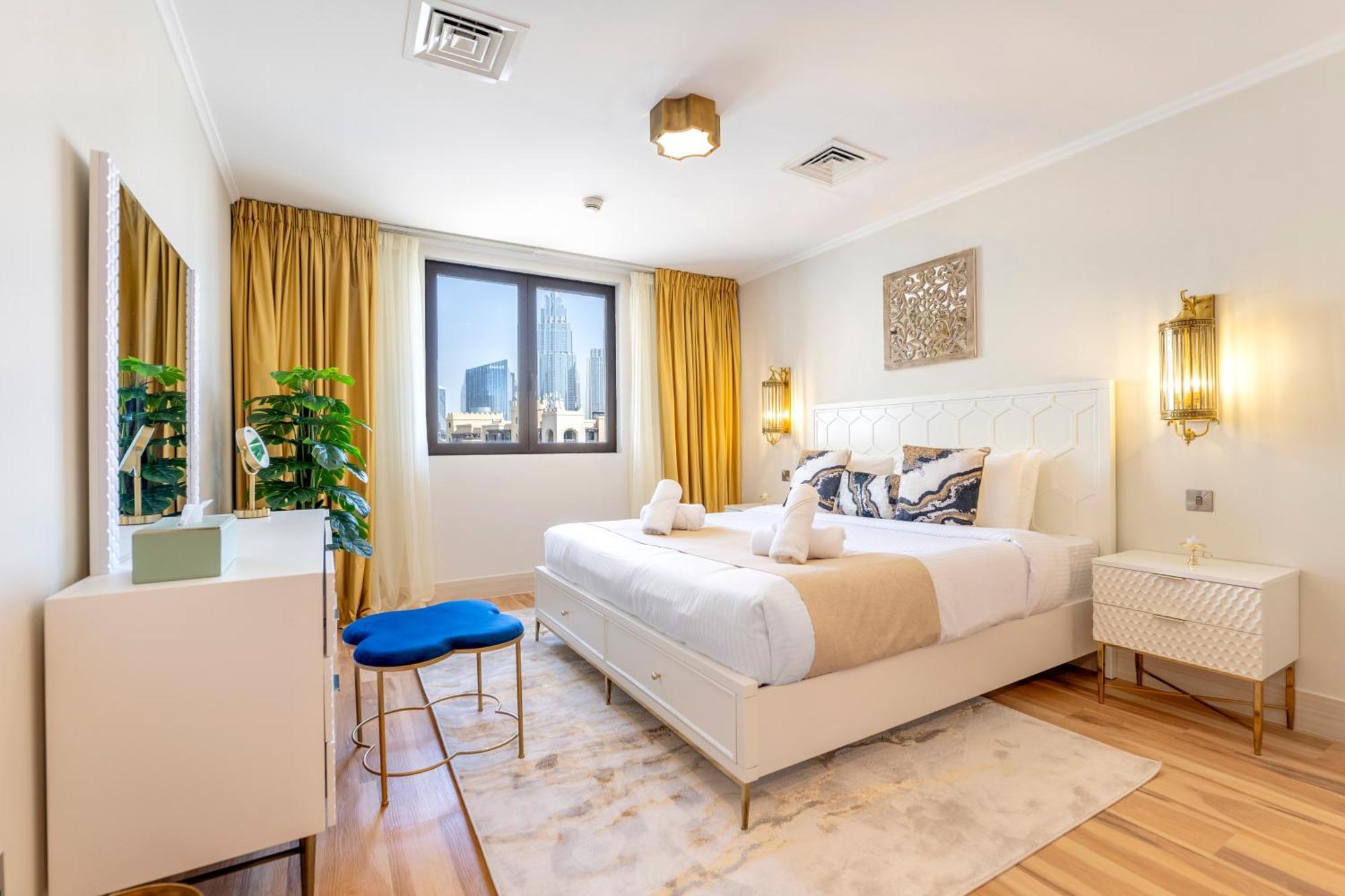 Ultra Luxury Downtown - Full Burj Khalifa View - 5 Min Walk To Dubai Mall! Dış mekan fotoğraf